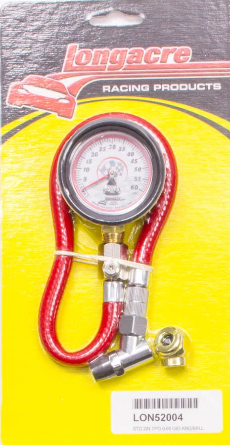 Tire Gauge 0-60PSI 2in GID image 0