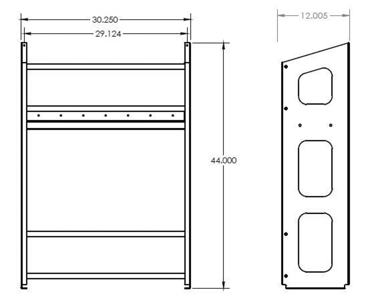 Jug Rack 6 Position Black image 0