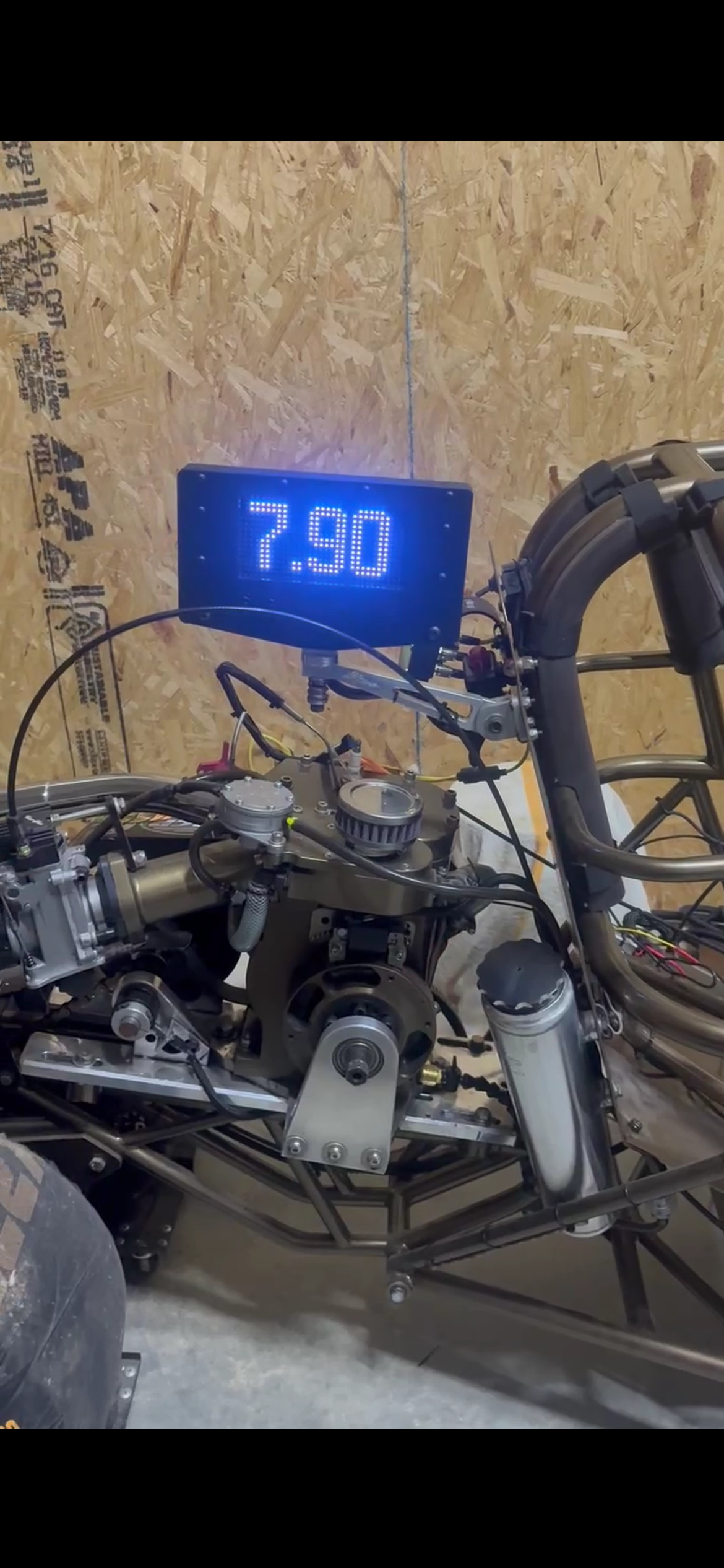 Jr Dragster Digital Dial Board JR Race Car