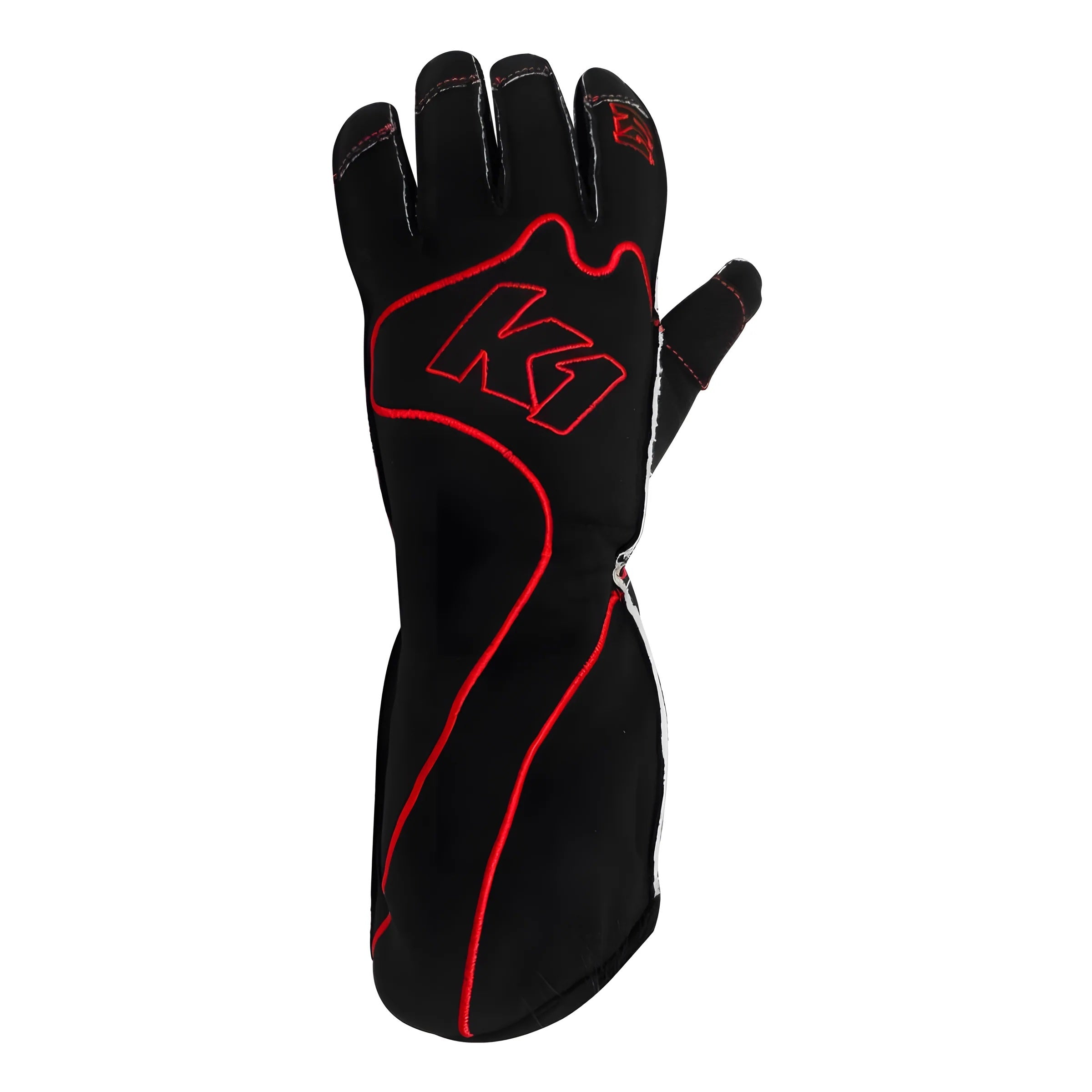 Gloves Karting RS1 Adult X-Large Black/Red image 0