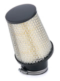 Filter Air Kart 2.437in Inlet 4in 20 Deg Blk image 0
