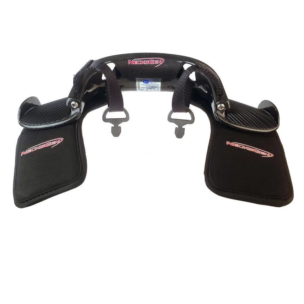 Head and Neck Restraint REV2 Carbon Large 3in image 0