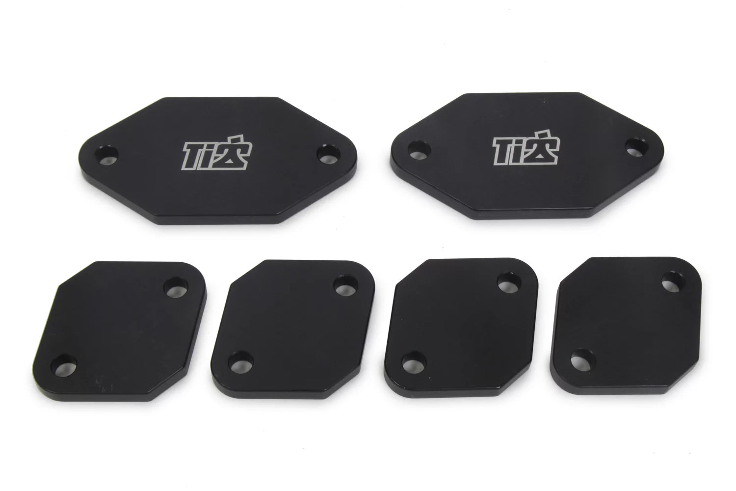 Exhaust Port Blockoffs Aluminum Standard Port image 0