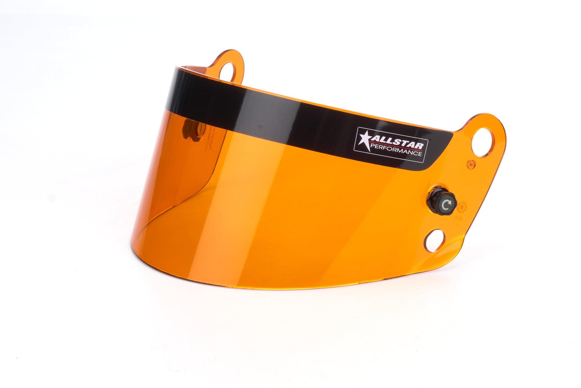 Helmet Shield Anti-Fog Polycarbonate Amber image 0