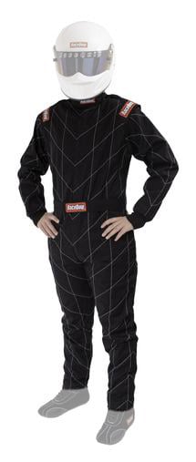 Suit Chevron Black Medium SFI-1 image 0