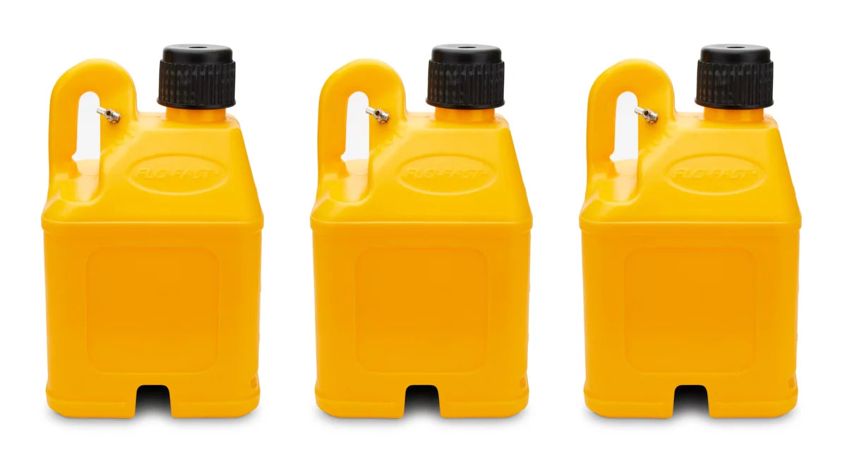 Utility Container Yellow (Case of 3) Stackable image 0