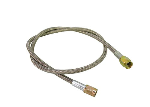 3/16" Steel Braided Brake Line, 32" image 0