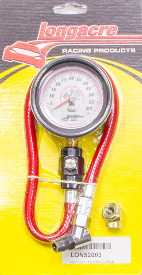 Tire Gauge 0-60PSI 2.5in GID Deluxe image 0