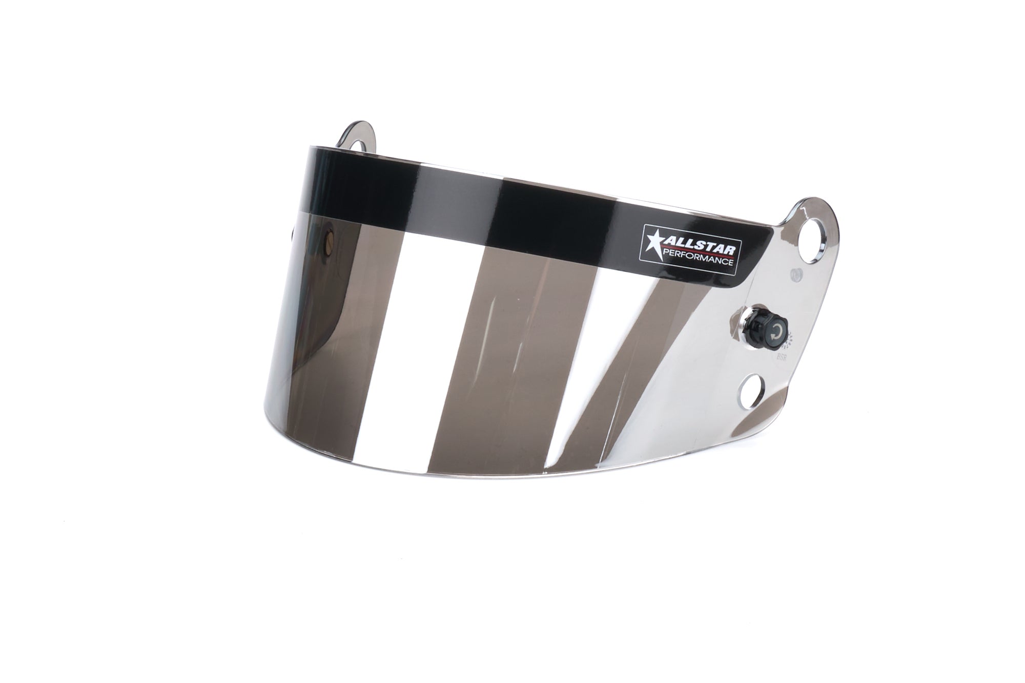 Helmet Shield Anti-Fog Polycarbonate Silver Chr image 0