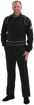 Proban Suit Medium BLACK SFI-3.2A/1 Style Legacy image 0