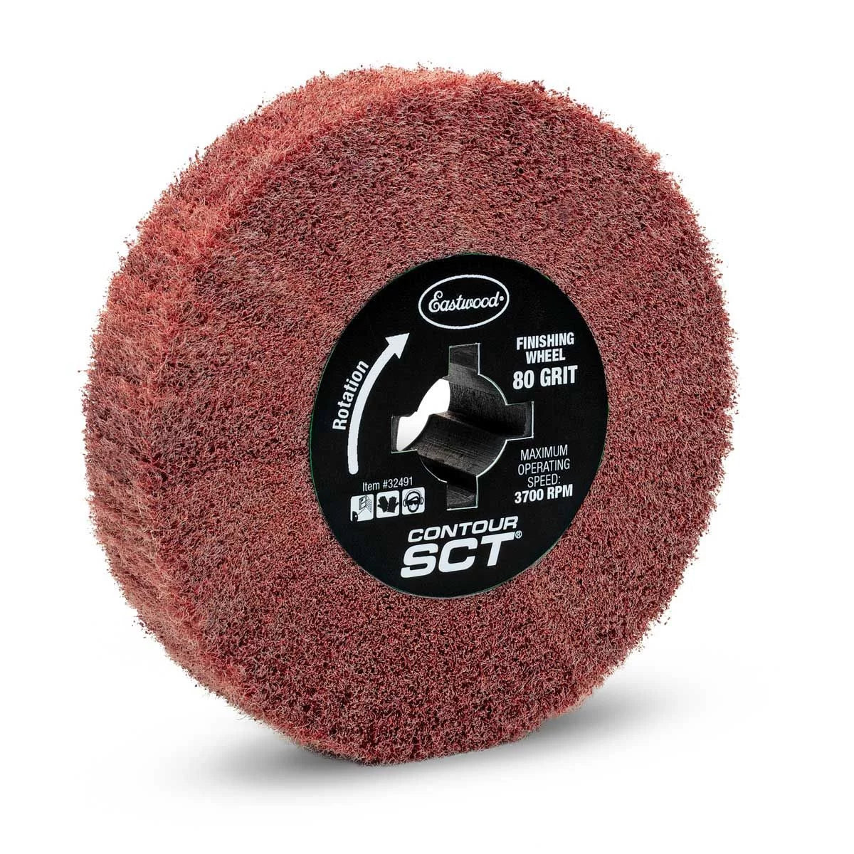 Finishing Wheel Contour SCT Narrow 80 Grit image 0