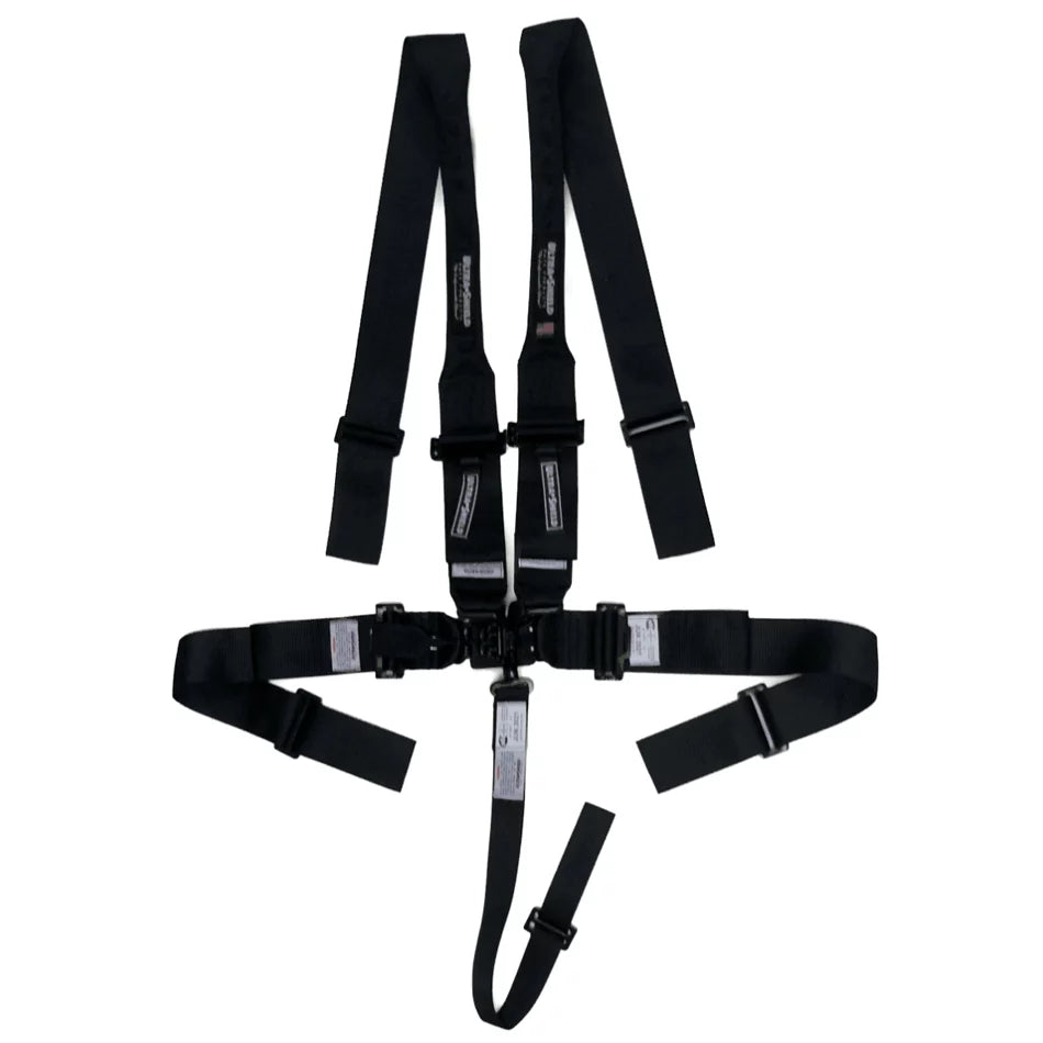 Harness 5pt Black HANS Shoulder Pull-Down image 0