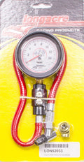 Tire Gauge 0-15PSI 2.5in GID Dual Bleed Deluxe image 0