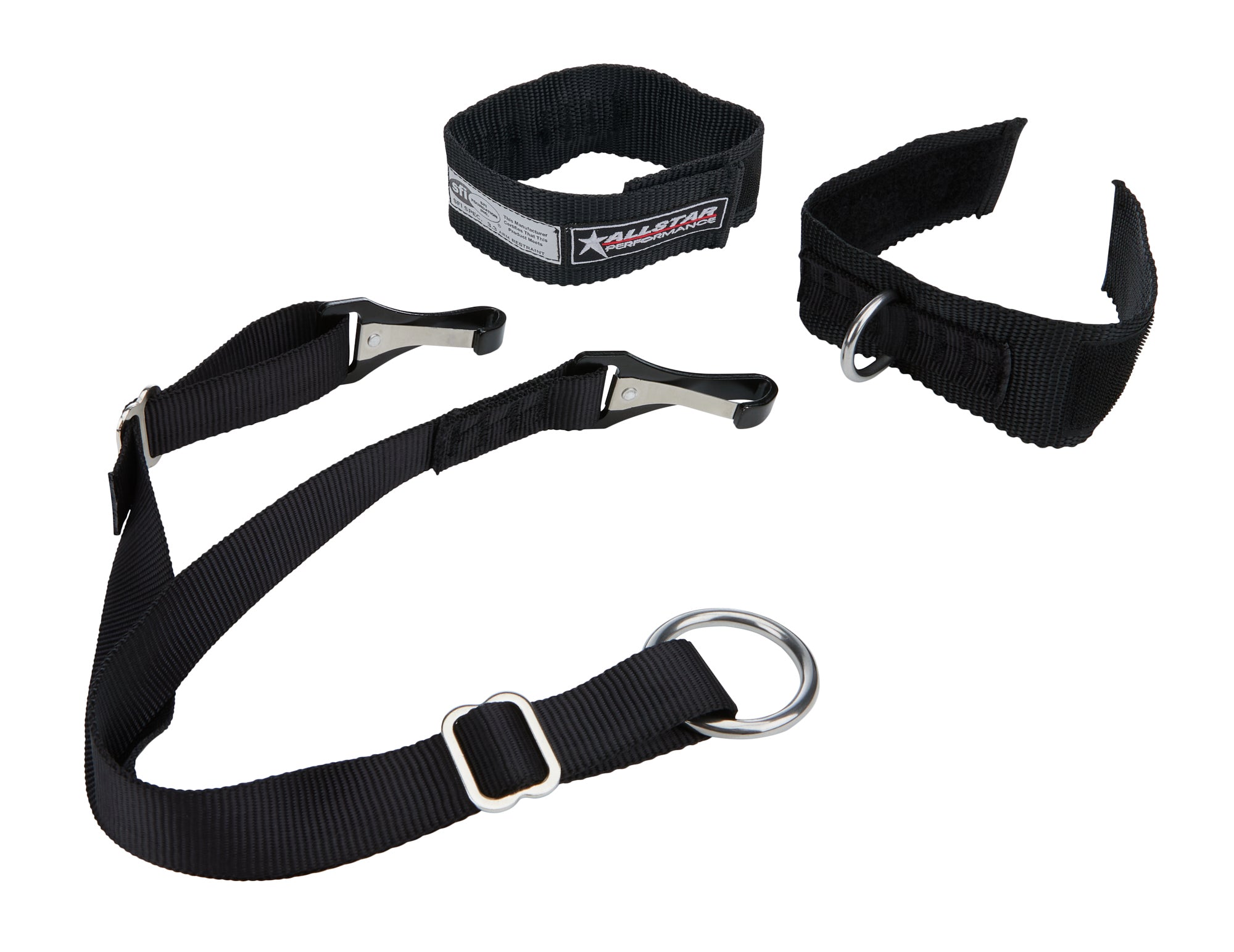Arm Restraints SFI 3.3 Black Jr image 0