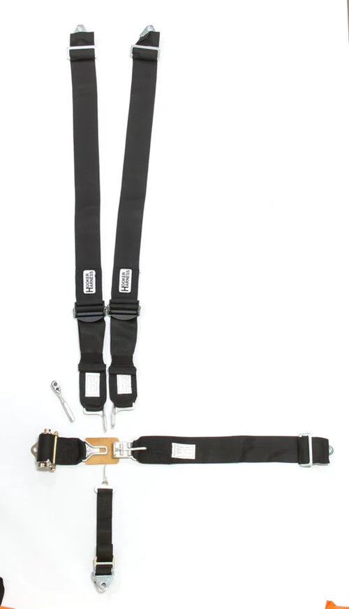 5-Pt Harness Alum. LL Ratchet Adj Black image 0