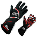 Gloves Flight XX-Large Black-Red image 0