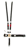 5-Pt Harness System Hans LL Ratchet Adj Black image 0