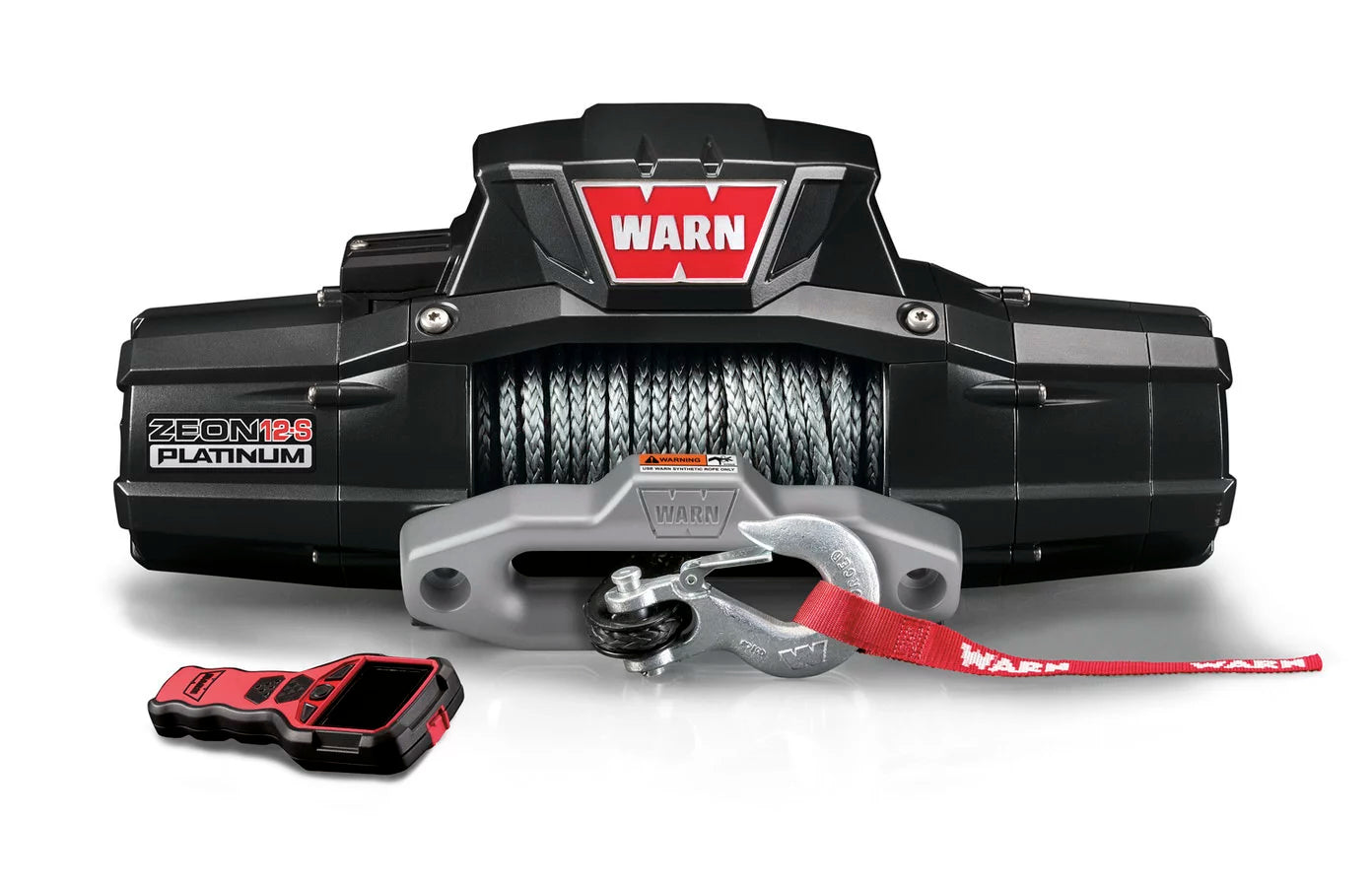 Zeon 12-S 12000lb Winch w/Synthetic Rope image 0