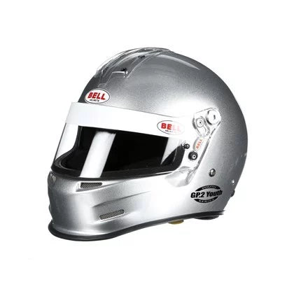 GP2 Youth Helmet Silver XS SFI24.1-15 image 0
