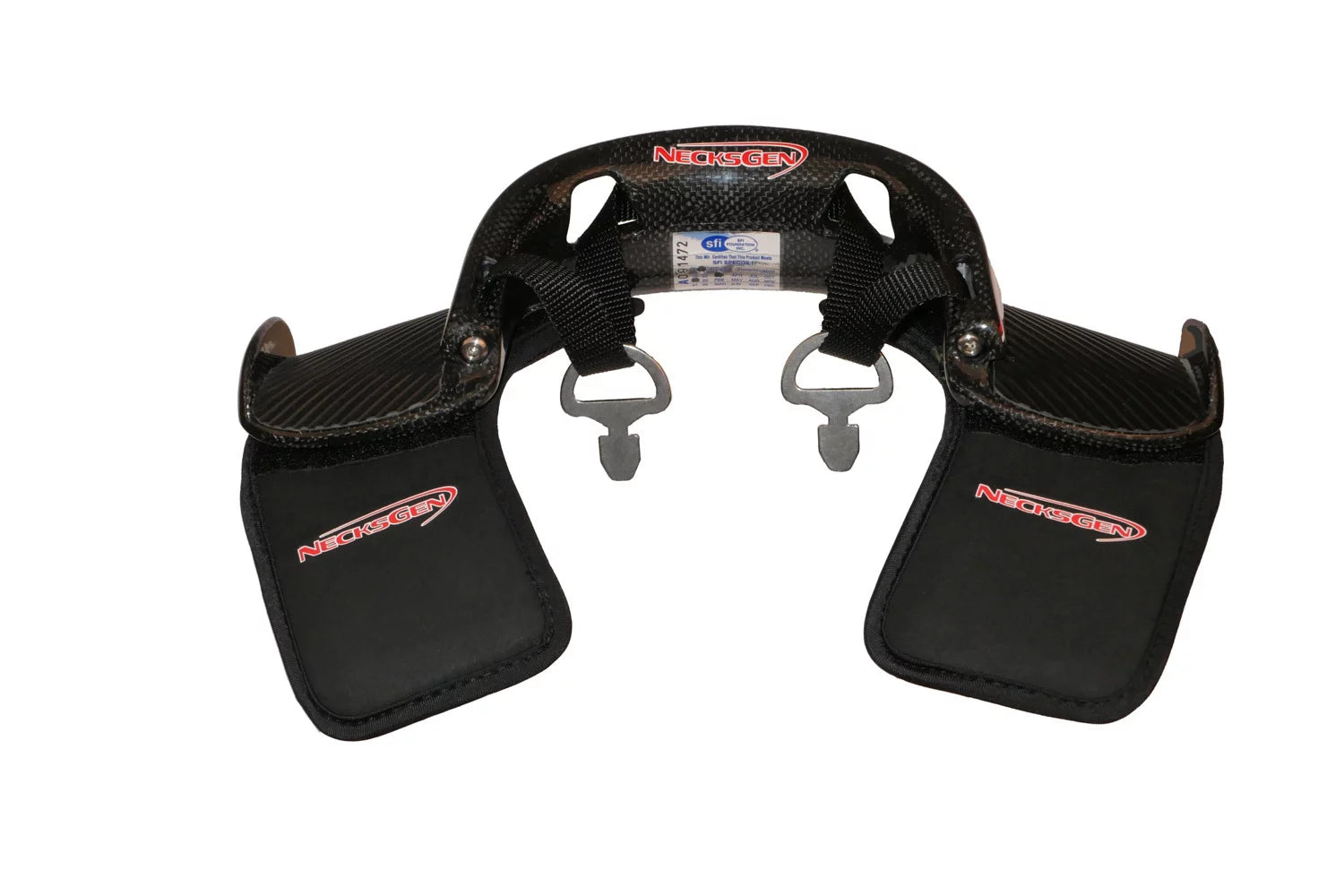Head and Neck Restraint REV2 Carbon Medium 3in image 0