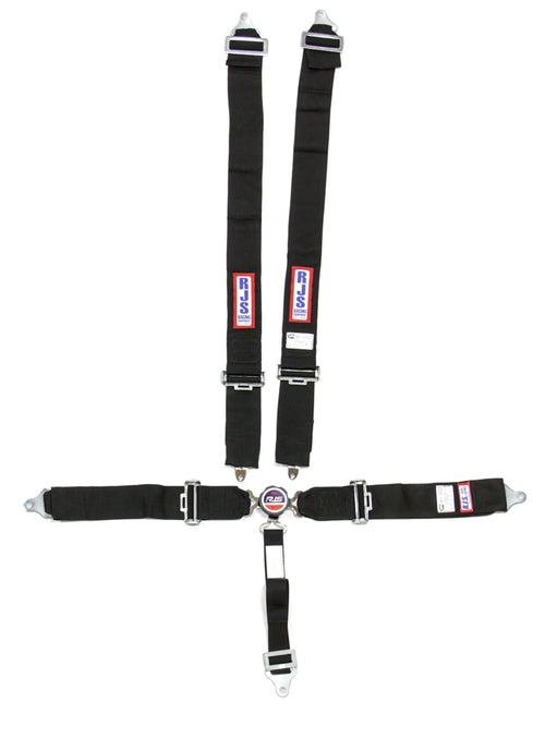 5 PT Harness System Q/R Bk Ind Bolt 2in Sub image 0