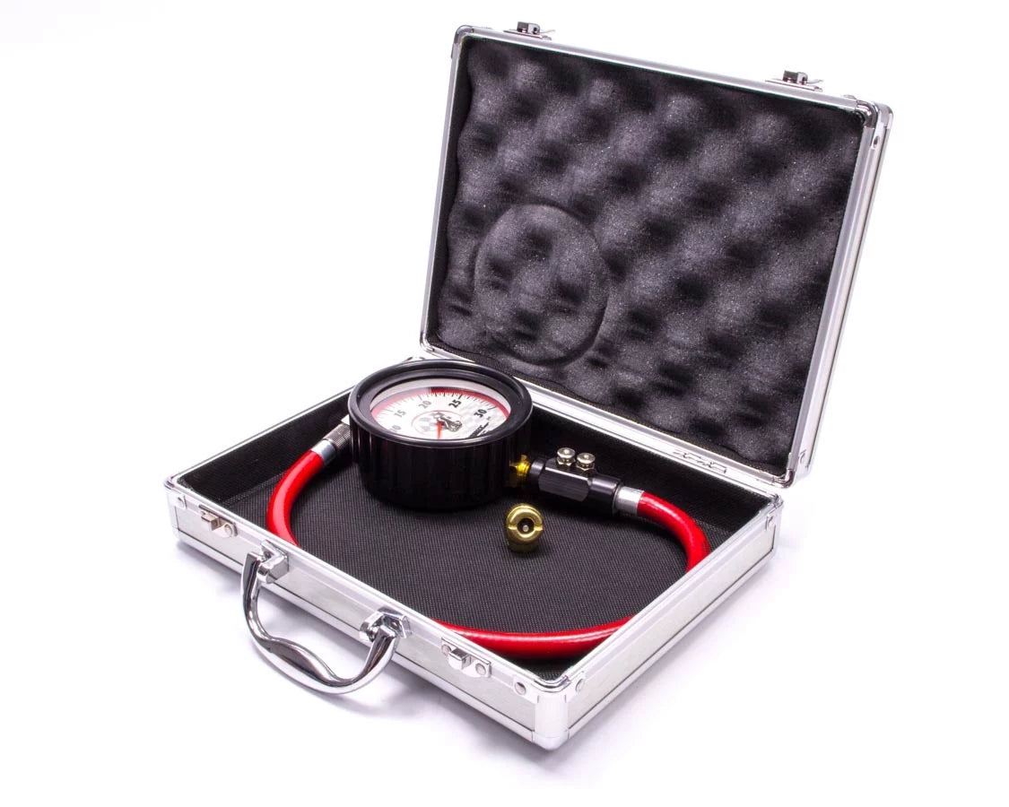 Tire Gauge 0-30PSI 3.5in GID Dual Bleed Magnum image 0