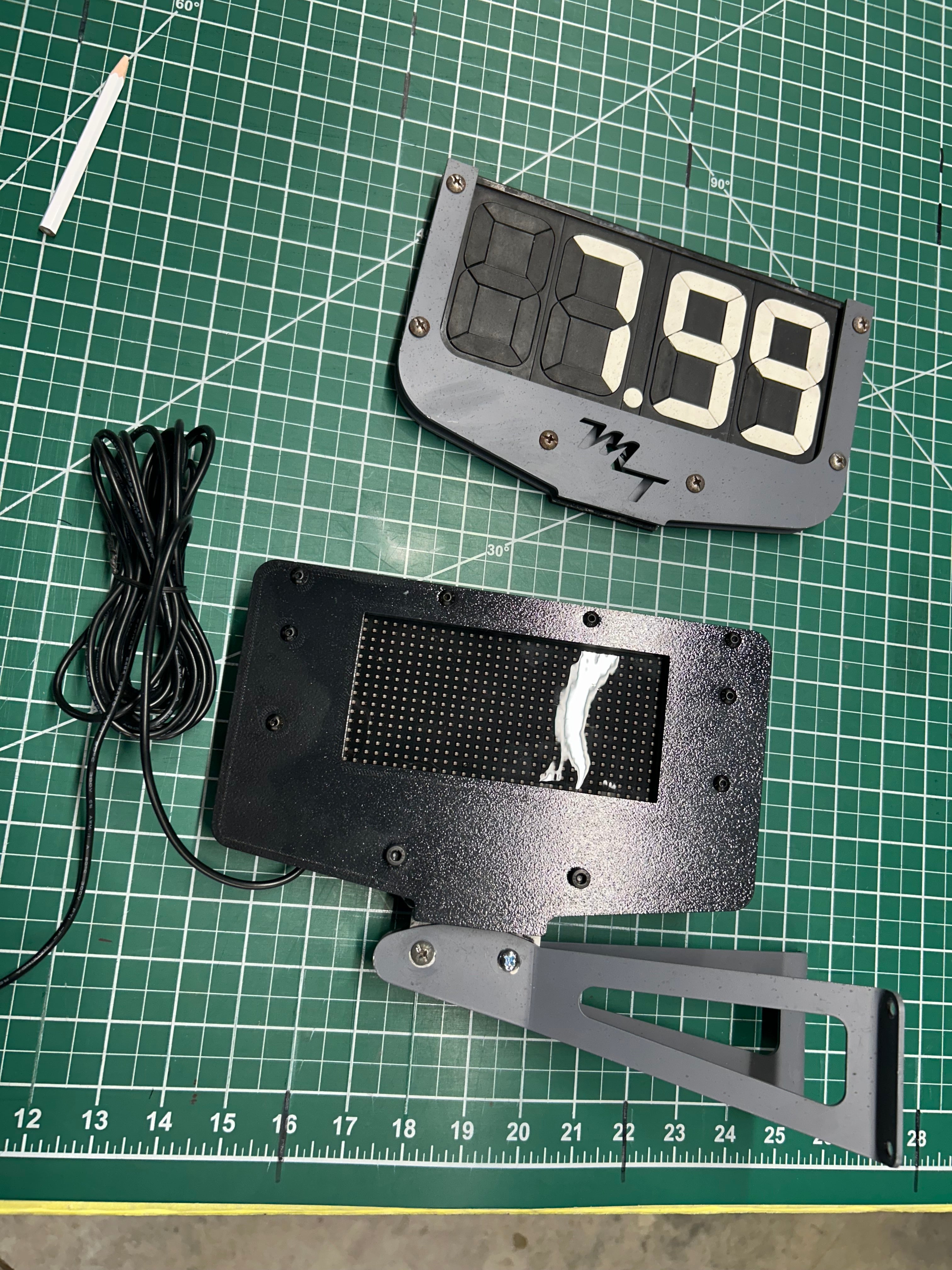 Jr Dragster Digital Dial Board Motivational Tubing