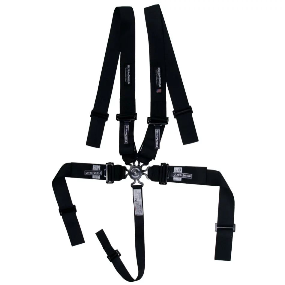 Harness Camlock 5pt Blk Indiv Shoulder 3in P/D image 0