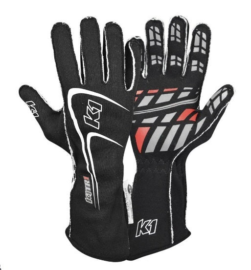 Glove Track1 Black Small SFI 5 image 0