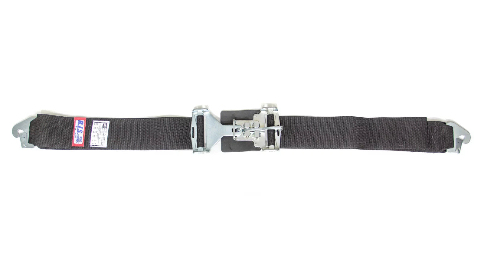 3in Lap Belts W/Snap End Black image 0