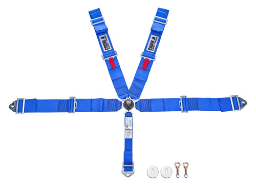 5-Way 3in Kam Lock 52in Lap Belt Pull-Up  Clip-i image 0
