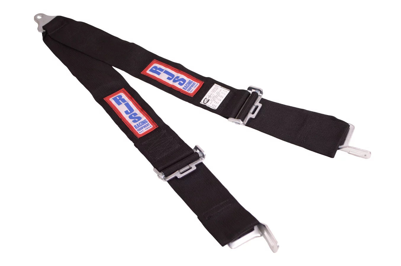 3in Black Shoulder Harness Roll Bar Mount image 0