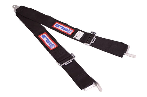 3in Black Shoulder Harness Roll Bar Mount image 0