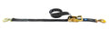 2in x 8ft Tie Down Strap Flat Snap Hook image 0