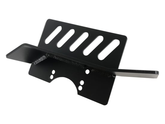 [ACGS] Aluminum Chain Guard w/ Heat Shield BLACK image 0