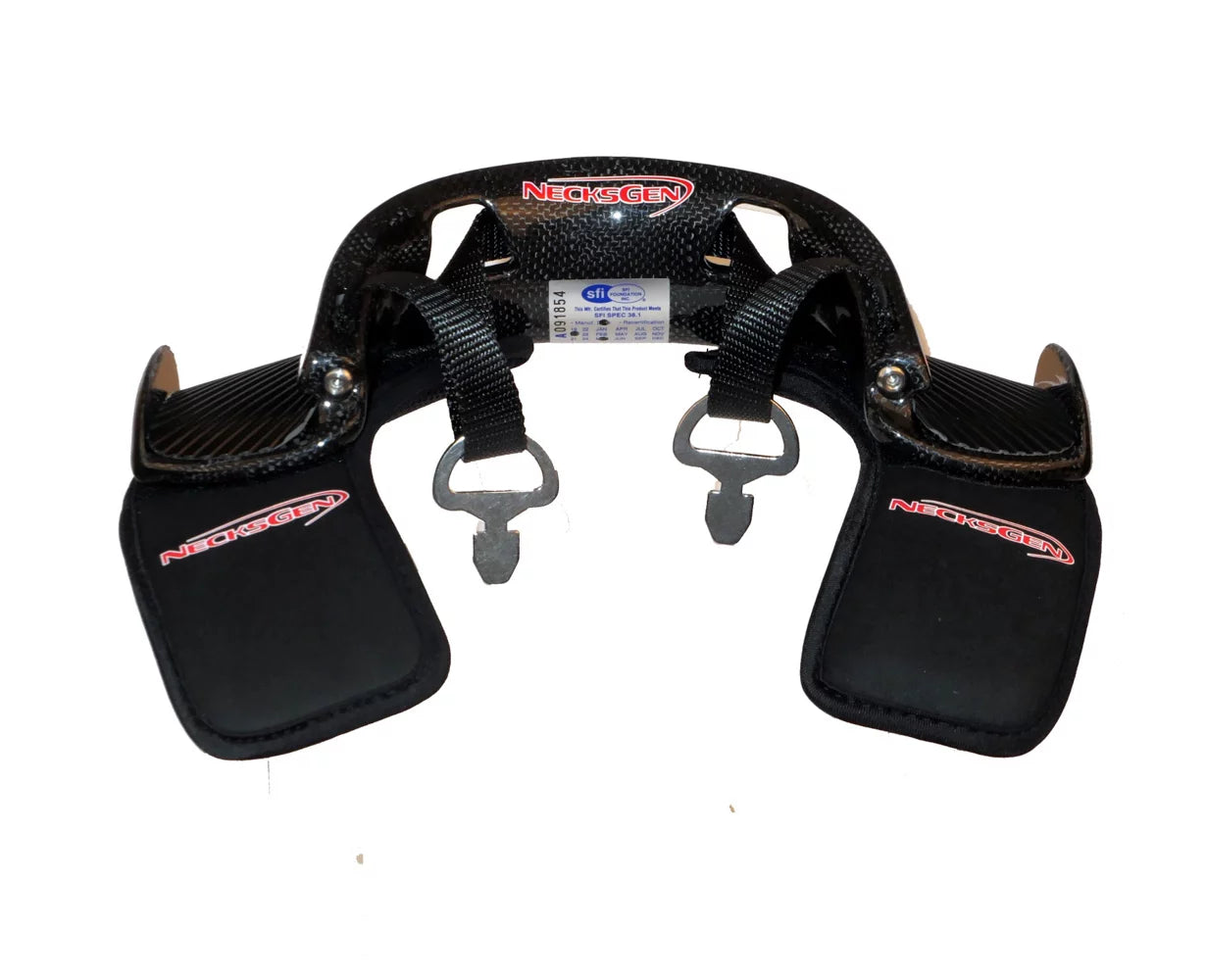 Head and Neck Restraint REV2 Carbon Medium 2in image 0