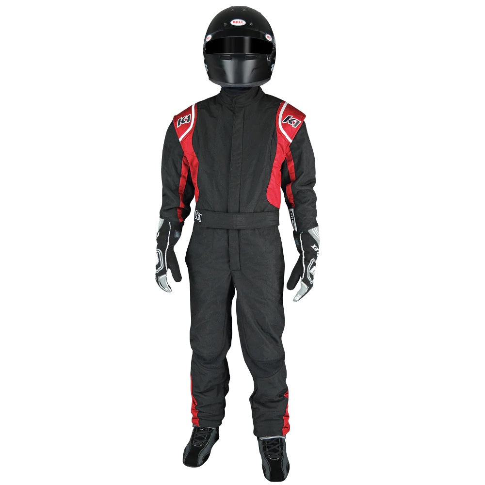 Suit Precision II 5X- Small Black/Red image 0