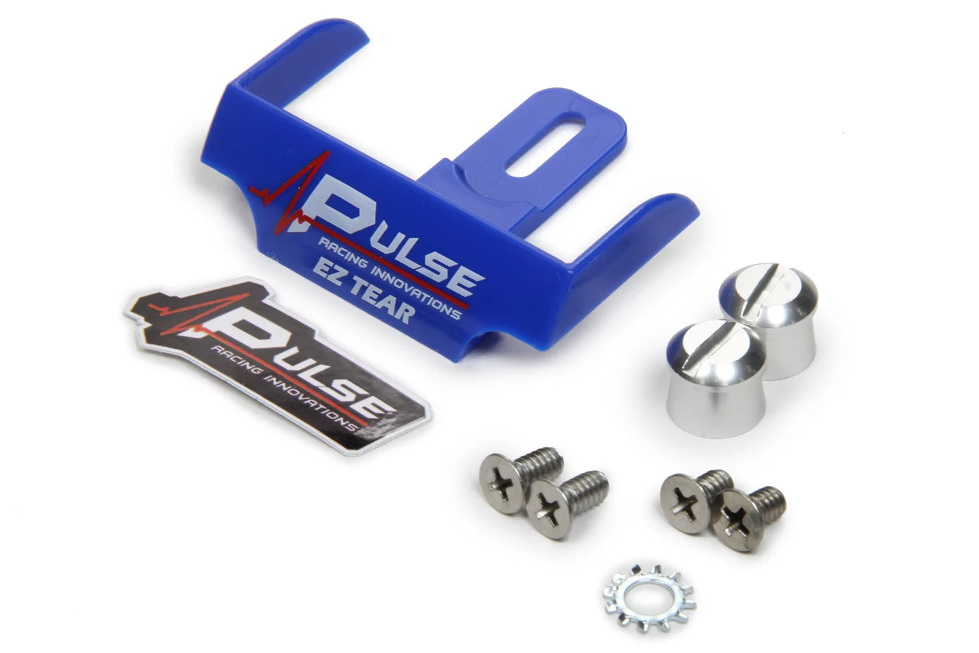 EZ Tear Blue w/ Silver Tear Off Post image 0