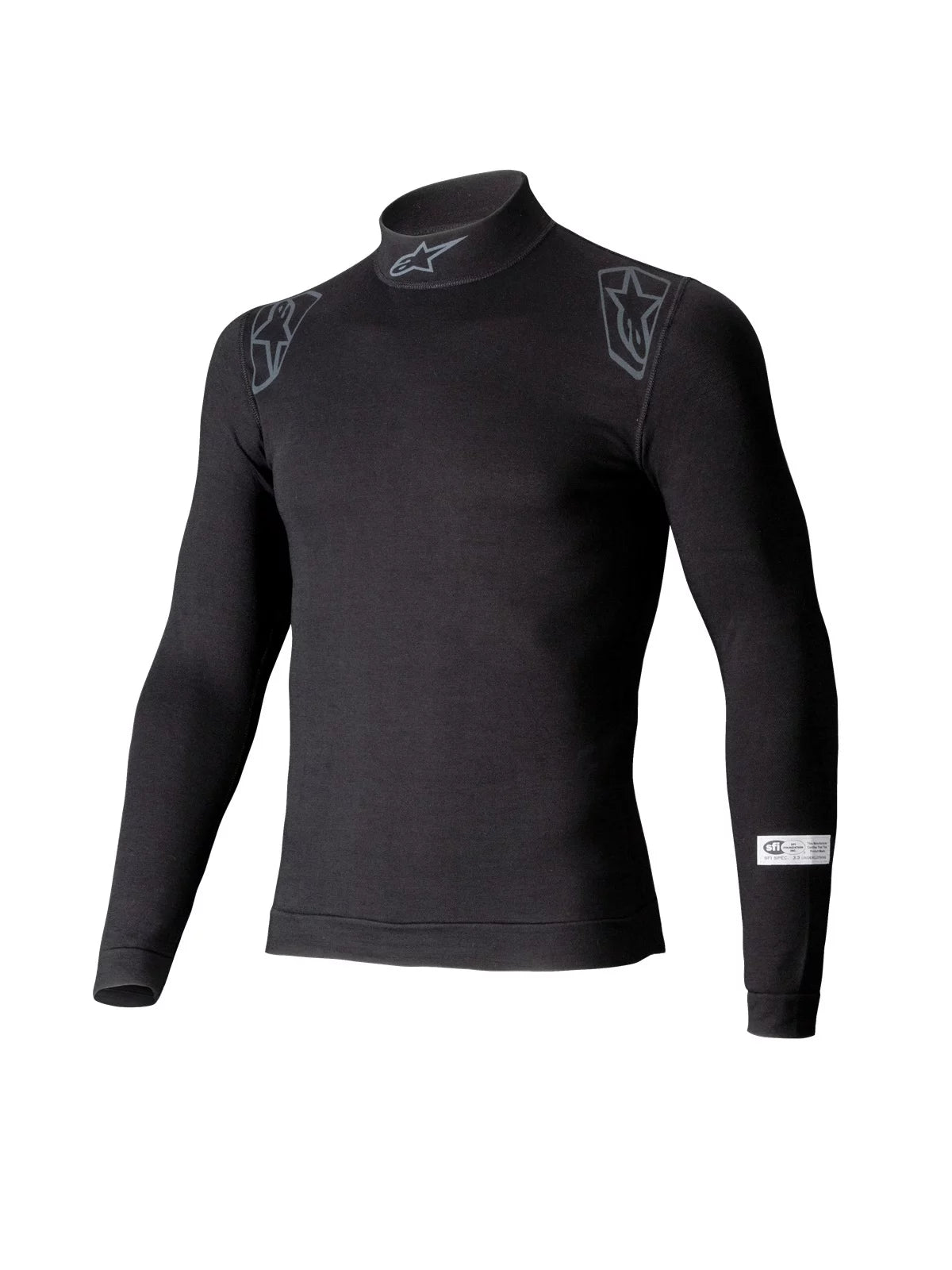 Underwear Top ZX EVO V3 Black XSM/SML Long Slve image 0