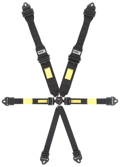 Enduro Harness 6 Point Quick Change Hans Blk image 0