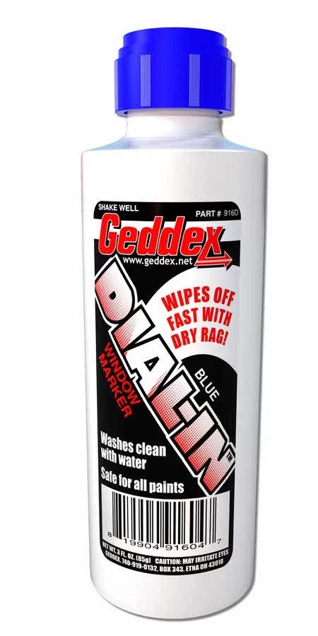 Dial-In Window Marker Blue 3oz Bottle image 0
