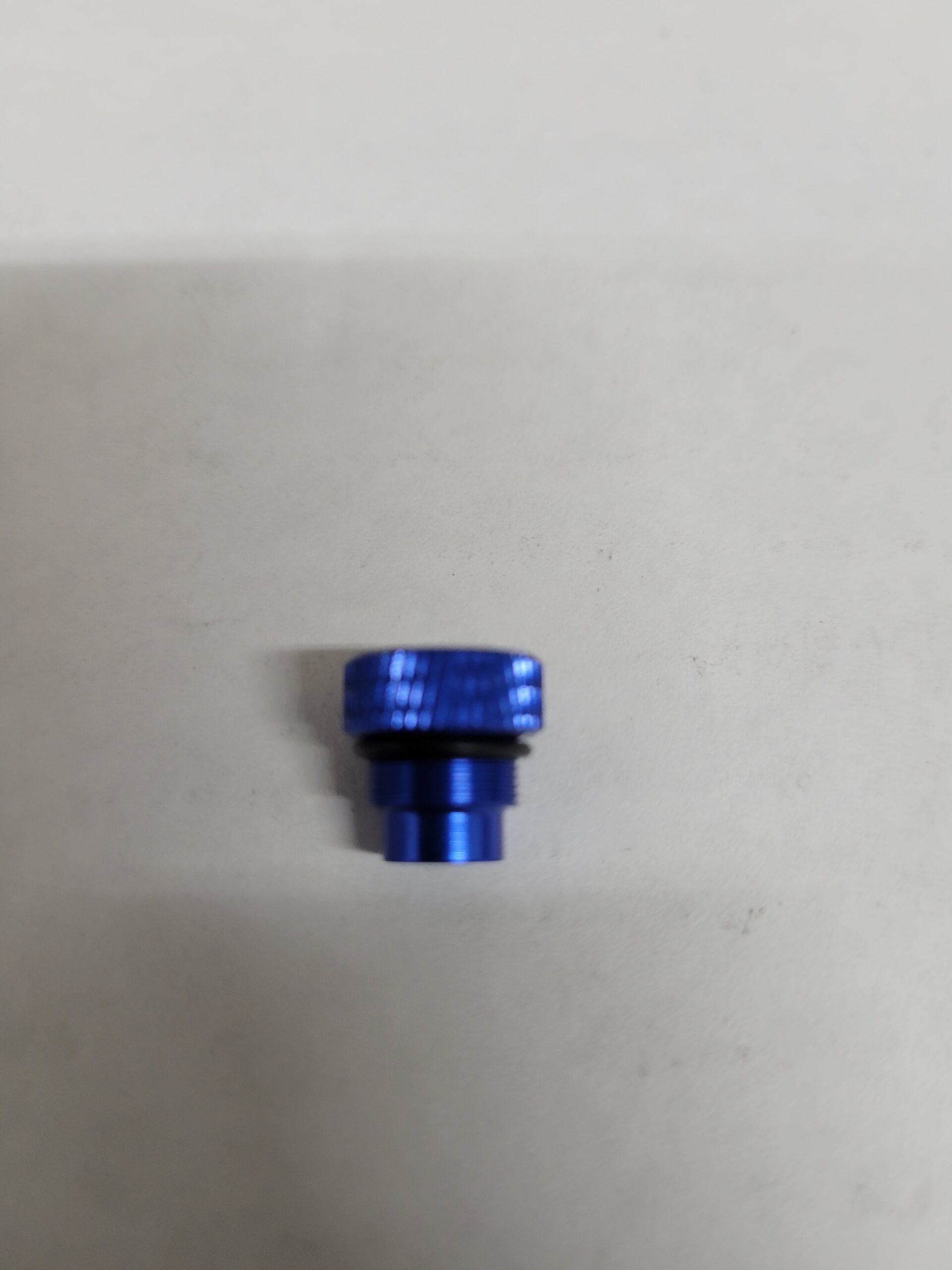 Blue Aluminum Port Plug image 0