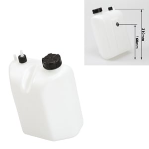Plastic 3 Quart Upright Fuel Tank image 0