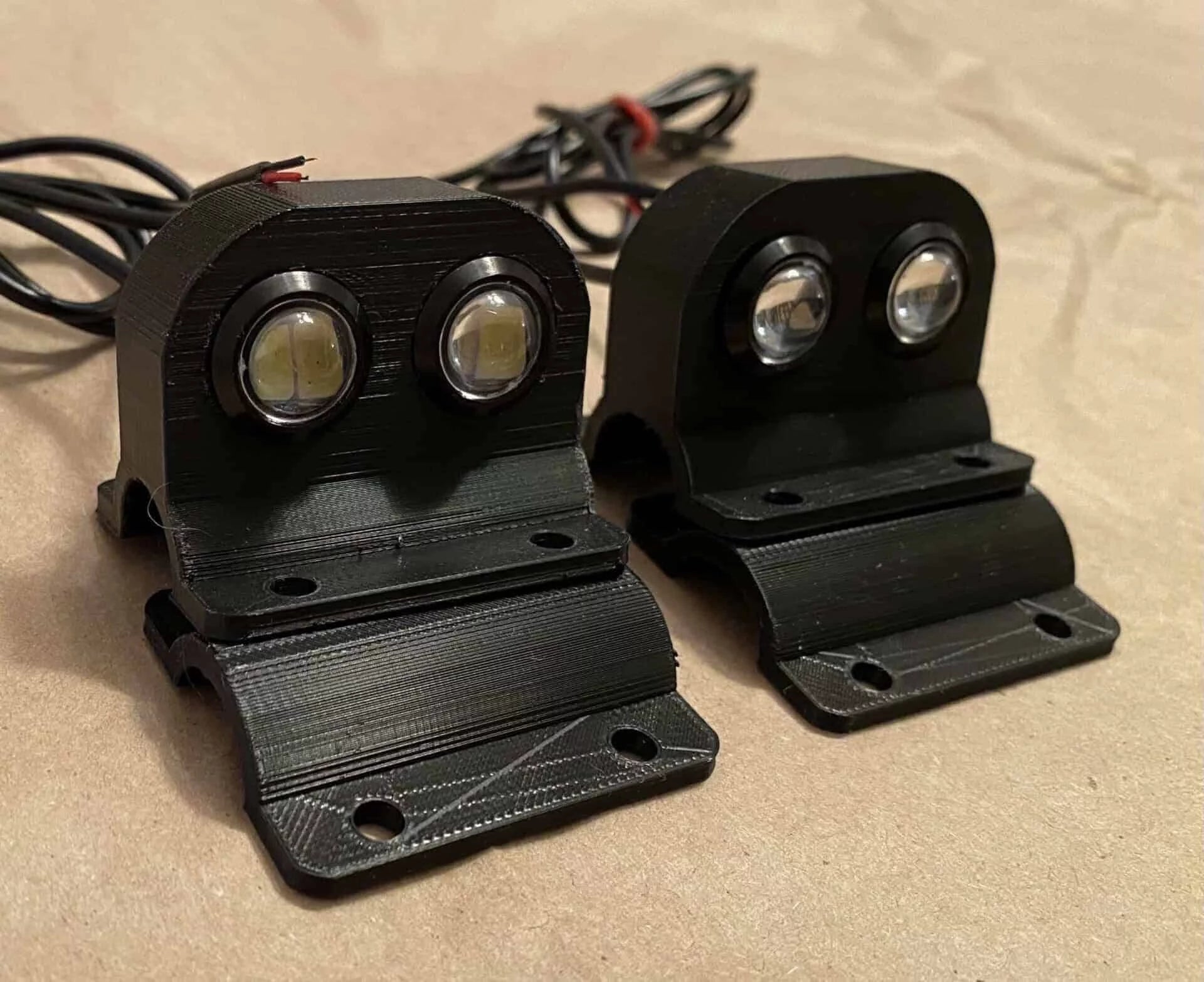 Clamp on Jr Dragster headlights image 0