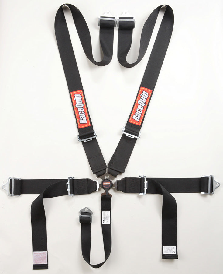5pt Harness Camlock SFI Sportsman Black image 0