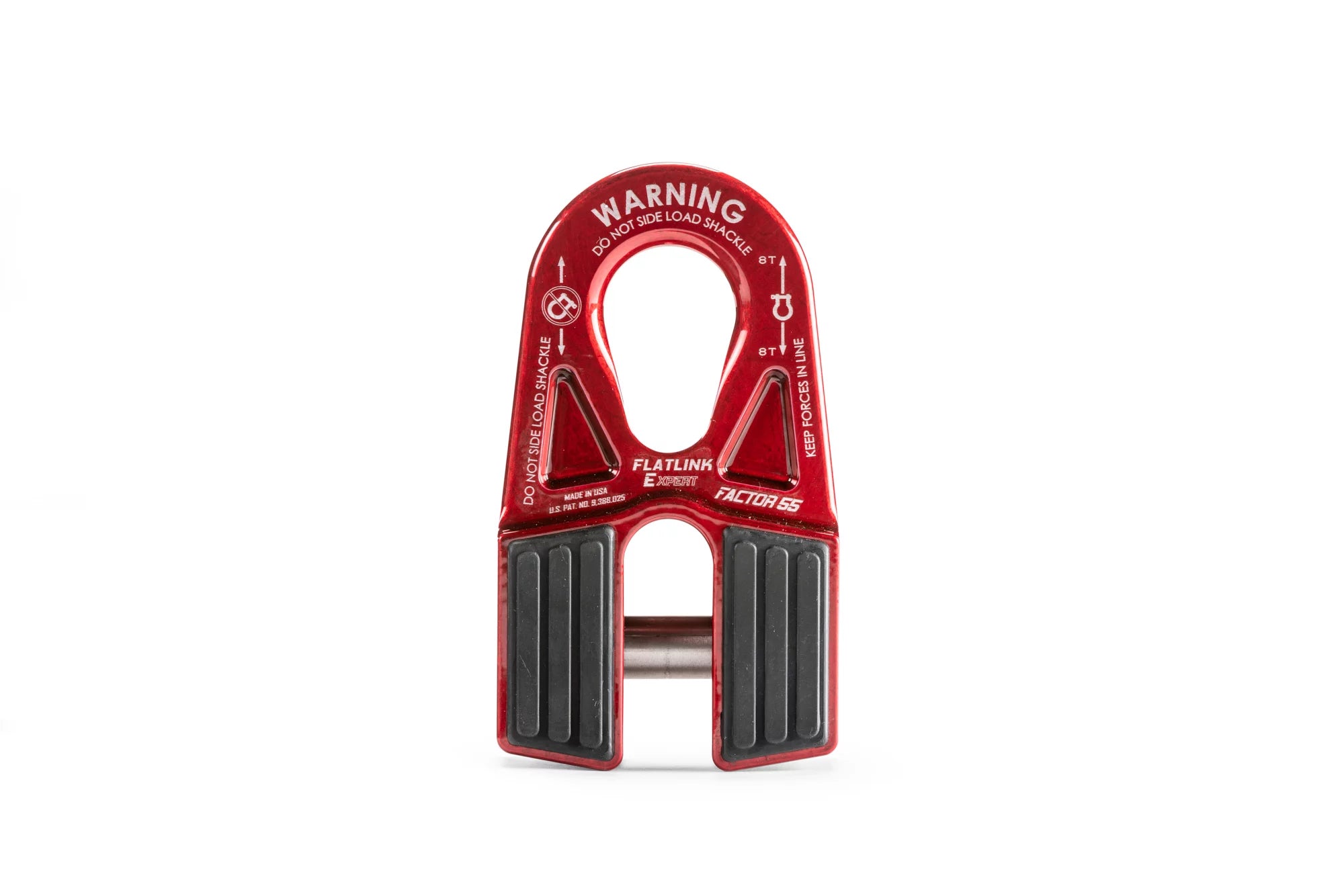 Flatlink-E Expert Winch Shackle Mount Red image 0