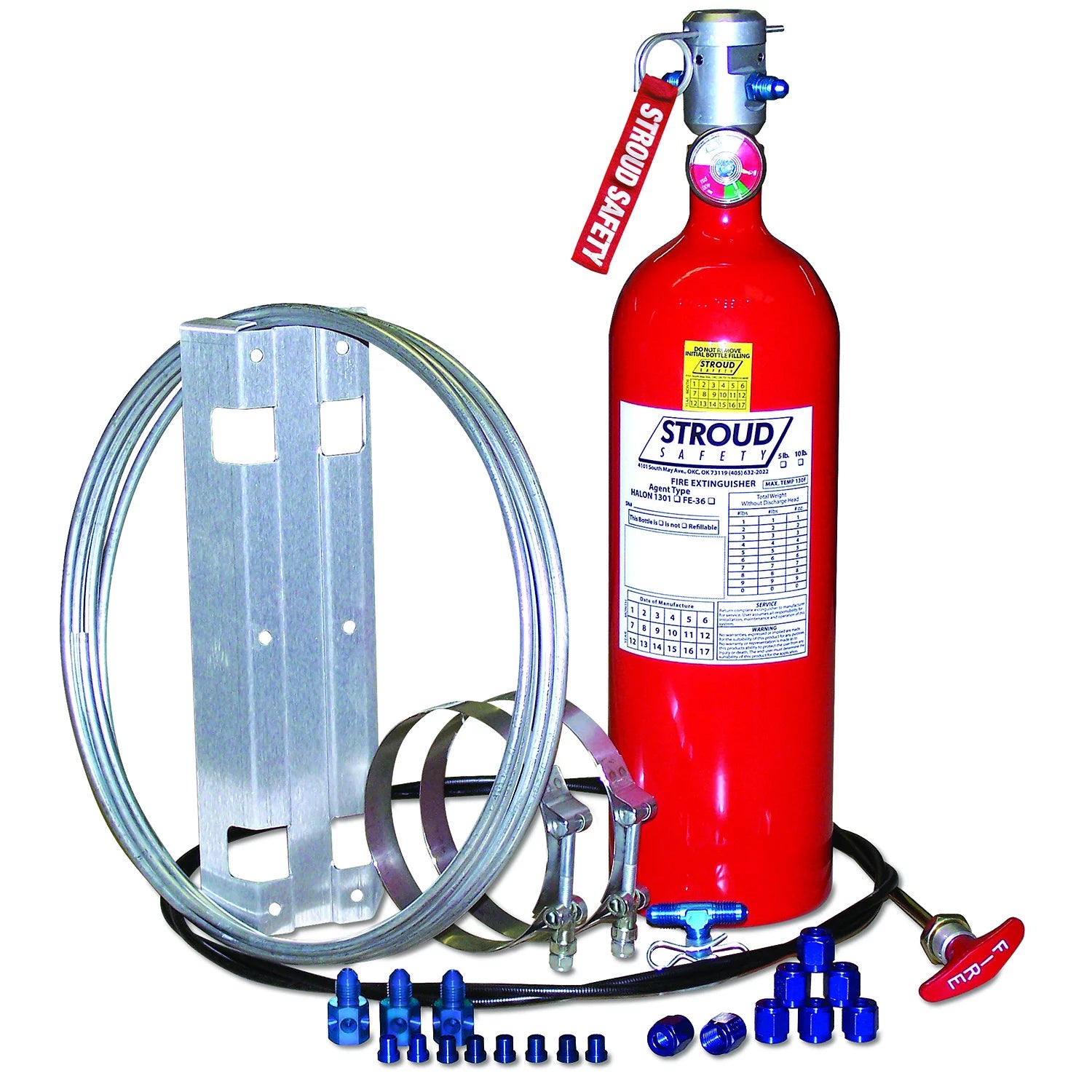 Fire Suppression System Novec 1230 5lb Pull Cabl image 0