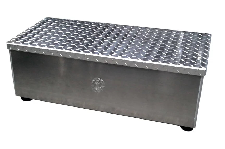 Portable Aluminum Step 30inW 10inH 12inW image 0
