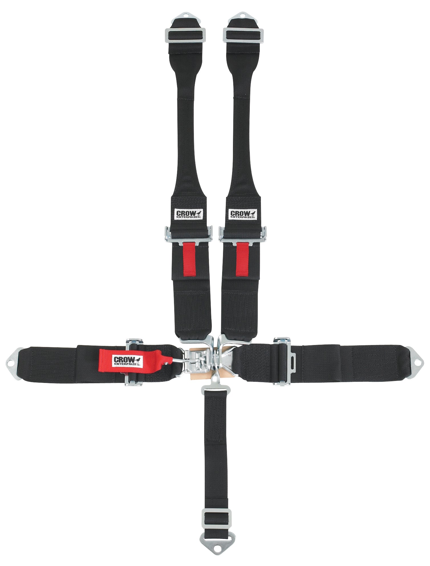 5-Pt Harness Small Latch Blk Hans Bolt In Blk Har image 0