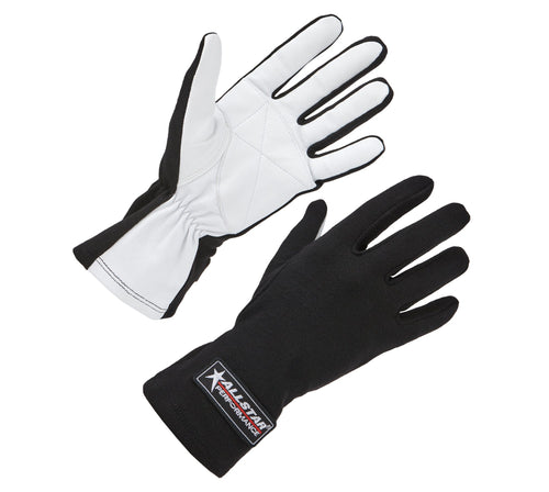 Driving Gloves Non-SFI S/L Black Large image 0